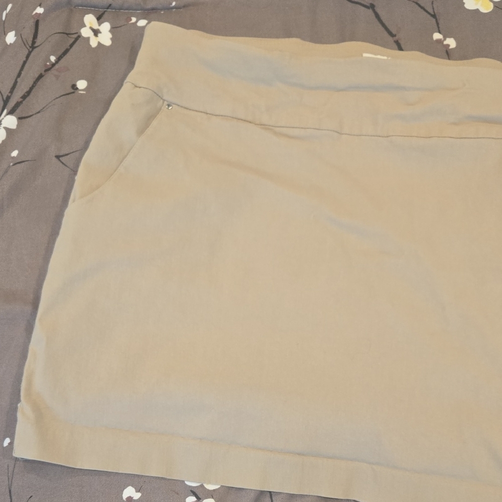 Coral Bay Beige Mini Skirt